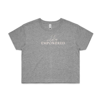 The Wildly Empowered Co. Womens Crop Tee - Wildly Empowered Thumbnail