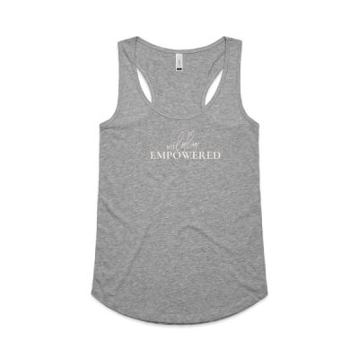 The Wildly Empowered Co. Womens Wildly Empowered Racer Singlet Thumbnail