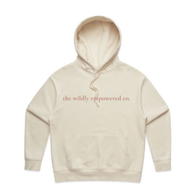 The Wildly Empowered Co. TWEC Hoodie - Milk Thumbnail